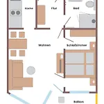 Strandliebe In Scharbeutz, 150M Zum Strand! Sonnenbalkon, Ruhig Gelegen, Kostenfreier Parkplatz, Fahrstuhl Apartamento *