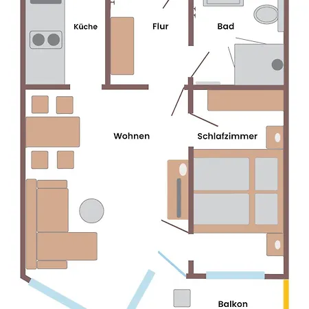 Strandliebe In Scharbeutz, Stilvolle Ferienwohnung, 150m Zum Strand! Sonnenbalkon, Ruhig Gelegen, Kostenfreier Parkplatz, Fahrstuhl Apartmán *